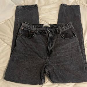 Abercrombie & Fitch Ultra High Rise 90s Straight Leg Jeans